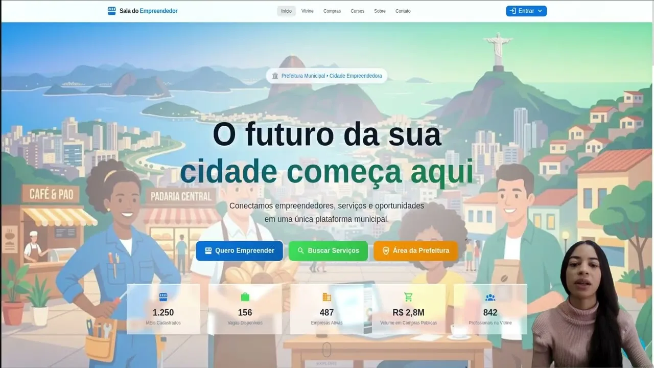 Sala do Empreendedor Digital — clique para assistir
